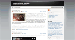 Desktop Screenshot of disneycopyrightviolations.com
